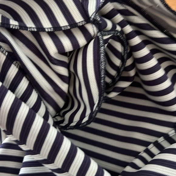 Bettie Page Blue and white Striped dress 4XL - Picture 9 of 9